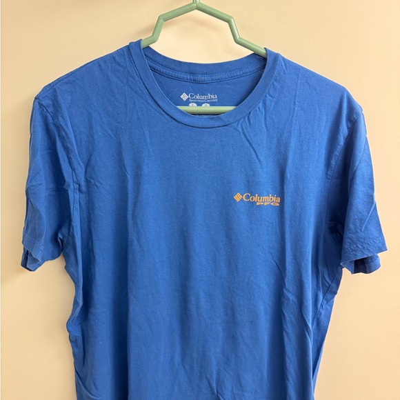 Columbia Men's Vibrant Blue Tee - Picture 1 of 3